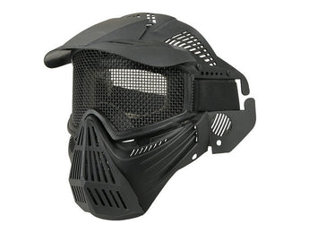 Full face Transformers Leader Mesh Mask V1 ( black )-Wosport-
