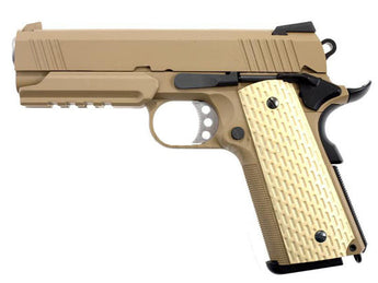 Pistola softair WE Desert Warrior 4.3 — Tan-WE-