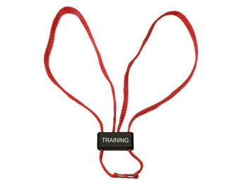 Training version of textile disposable handcuffs (5 pieces)-ESP-