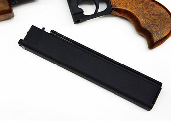 WE Long Gas Magazine for WE Thompson M1A1 GBBR, 50 BBs - Black-WE-