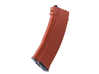 WE BAKELIT Gas Magazine for WE AK74 GBBR, 30 BBs - Brown-WE-