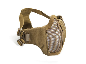 Maschera a rete Strike Systems con guancette — Tan-STRIKE SYSTEMS-