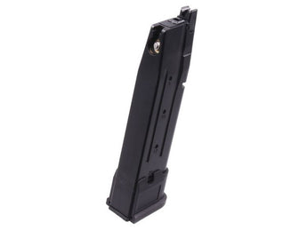 WE Extended Gas Magazine for WE F17 / F18 GBB, 25 BBs - Black-WE-
