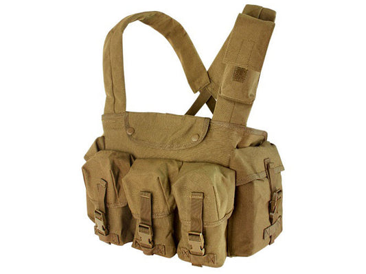 7 Pockets Chest Rig - Coyote