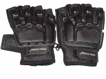 Guanti Strike Systems Armour mezza dita in pelle-STRIKE SYSTEMS-M-