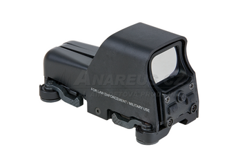 Red dot aperto Aim-O Advanced 553 Red/Green — Nero-Aim-O-