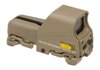 Collimatore Aim-O Advanced 553 punto rosso/verde — Tan-Aim-O-