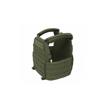 WAS DCS Elite Ops Plate Carrier, without Pouches - Green-Warrior Assault Systems-M-