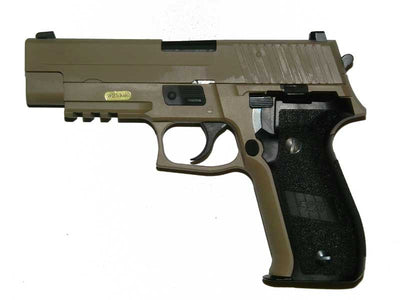 WE GBB Pistol SIG P226 MK25 - Tan-WE-