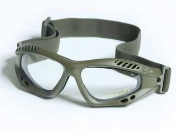 Occhiali balistici Miltec Air Commando — Tec OLIVE clear
