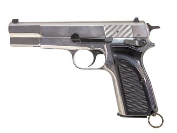 WE GBB Pistol Browning Hi-Power MK3 - Silver-WE-
