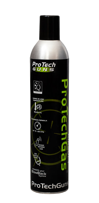 Gas verde ProTech Guns Smart Gas 750 ml — Nero