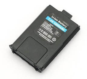 Li-Ion Battery for the Baofeng UV-5R Radio, 1800 mAh - Black-BAOFENG-