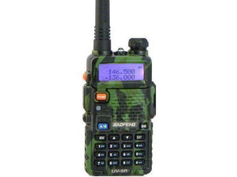 Baofeng UV-5R Radio Military (VHF,UHF) - Zelená-BAOFENG-