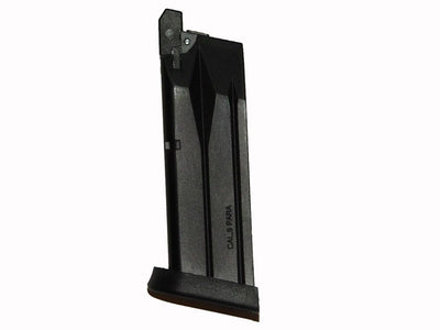 WE Gas Magazine for WE Bulldog 3PX4 Compact GBB, 20 BBs - Black-WE-