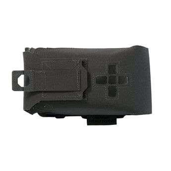 WAS Small Horizontal IFAK Medic Pouch Laser-Cut - Black-Warrior Assault Systems-