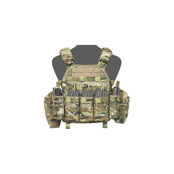 WAS DCS Elite Ops Plate Carrier, AR15 Open Pouches - MultiCam(R)-Warrior Assault Systems-M-
