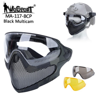 Pilot Mask (Steel mesh version) - BMC-Wosport-