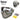 Maschera protettiva Wosport Pilot Mask rete metallica — Multicam-Wosport-