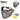 Maschera protettiva Wosport Pilot Mask rete acciaio — TAN-Wosport-