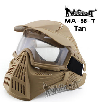 Full face Mask Transformers Leader V1 ( TAN )-Wosport-