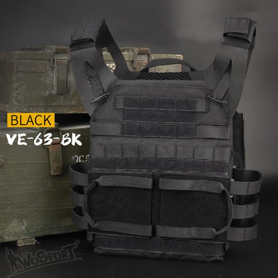 JPC Tactical Vest 2.0 - Black-Wosport-