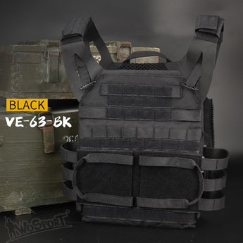 Plate carrier Wosport JPC 2.0 — Black-Wosport-