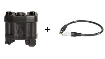 Porta batterie FMA PVS-31 con beacon IR — Nero-FMA-