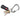 SLIDELOCK(R) CARABINER STAINLESS STEEL, black - size 3-NITE IZE-