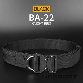 Cinturone Wosport BA22 Knight Belt — Nero-Wosport-