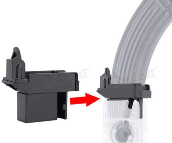 Lever Silence Speedloader AK Adapter - Black-Wosport-