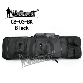 Twin Gun Bag - 60 and 100cm - Black-Wosport-