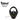 Maschera protettiva Wosport Devil/Samurai — Nera-Wosport-