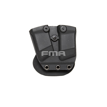 FMA Kydex Double Magazine Carrier / Pouch - Black-FMA-