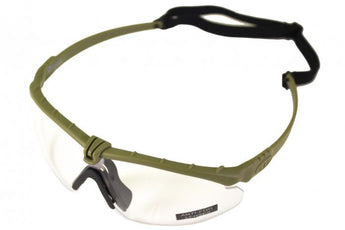 Nuprol Glasses BATTLE PRO'S - Green Frame / Clear Lense w/Insert-Nuprol-