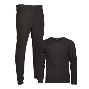 Strato termico Miltec ThermoFleece without collar — Nero