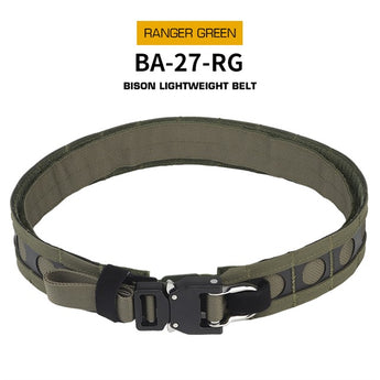 Cinturone Wosport BISON Lightweight MOLLE Belt — Ranger Green-Wosport-