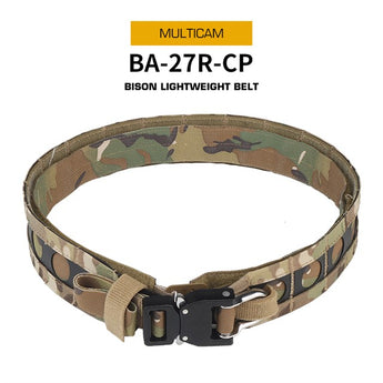Cinturone Wosport BISON Lightweight MOLLE Belt — Multicam-Wosport-