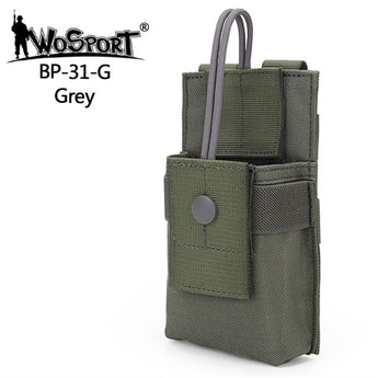 Tasca radio Wosport Small Radio Pouch — Grey-Wosport-