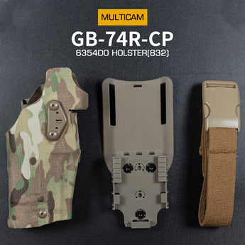 WST Holster 6354 DO for Glock 17 with X300 Flashlight - MC-Wosport-