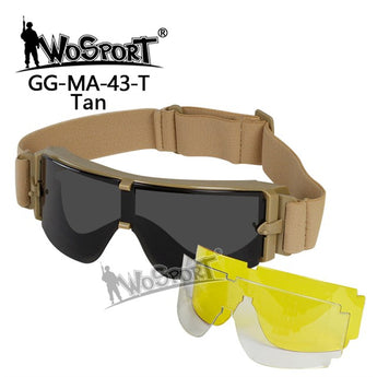 ATF X800 Goggles - TAN-Wosport-