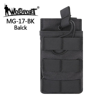 Tasca portacaricatori Wosport G36 MOLLE sommità aperta — Nera-Wosport-