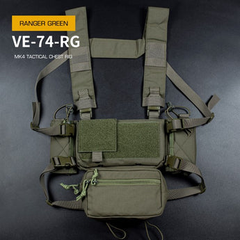 Chest rig Wosport Tactical Micro Chest Rig MK4 — Ranger Green-Wosport-