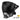 Maschera protettiva Wosport Cyberpunk con visiera anti-appannamento — Nera-Wosport-