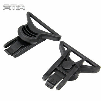 FMA ARC Goggle Swivel Clips for Helmet - Black-FMA-