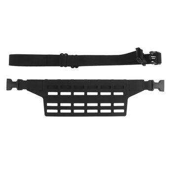 Marsupio Wosport Fanny Pack MOLLE Adapter Panel Large — Nero-Wosport-