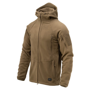 HELIKON PATRIOT MK2 Hybrid Fleece Jacket - Coyote-HELIKON-XS-