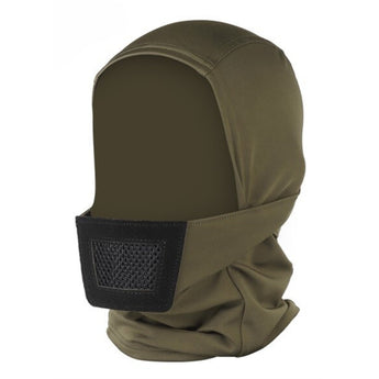 Copricapo Wosport Knight Balaclava with Teeth Guard — Verde OD-Wosport-