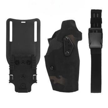 Fondina Wosport GB-78 per Glock 17 con piattaforma Low Rise — Multicam Black-Wosport-
