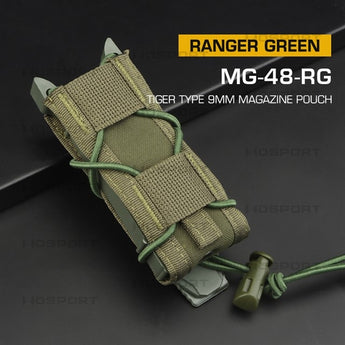 Tasca portacaricatori Wosport Tiger MOLLE — Ranger Green-Wosport-